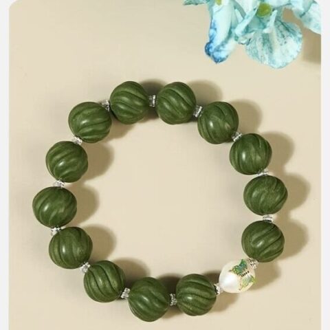 Spiral Beads Bracelet – Chinese Medicine Herbal Aromatherapy Jewelry